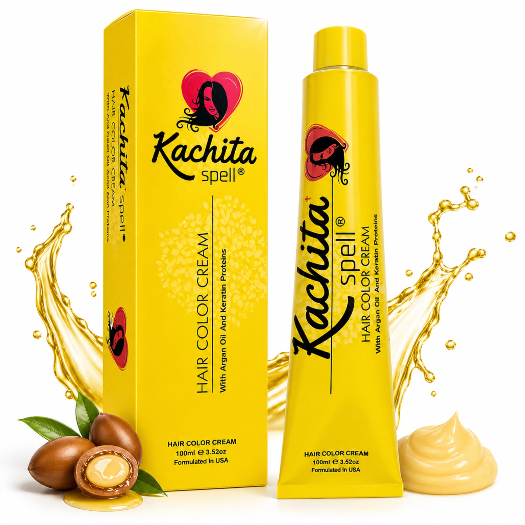 Amazon.com : Permanent Hair Dye Light Beige Blond 8.32 Kachita